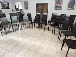 חדר ישיבות גדול - סידור לסדנא